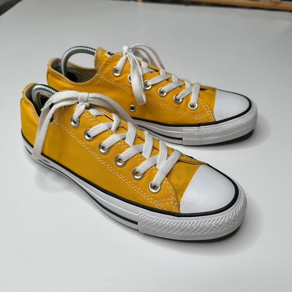 Converse Shoes - Converse Yellow Chuck Taylor All Star Low Top Sneakers